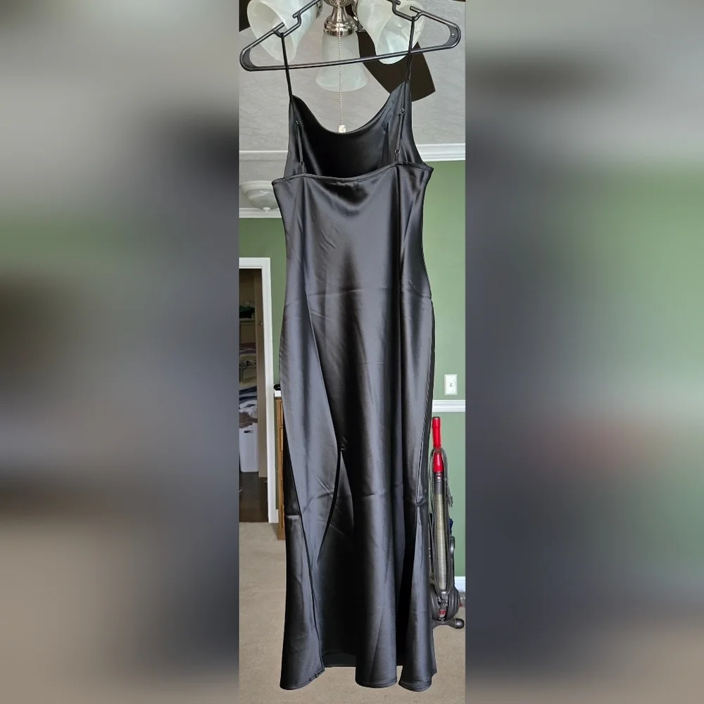 The Drop Scarlett Cowl Neck Slip Dress #1008 - Picture 2 of 8